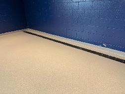 Epoxy Quartz Flooring for Public Park Restroom