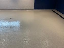 Epoxy Quartz Flooring for Public Park Restroom