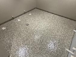Commercial Bathroom Flooring Epoxy Flake