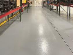 Commercial Solid Epoxy Flooring Installation