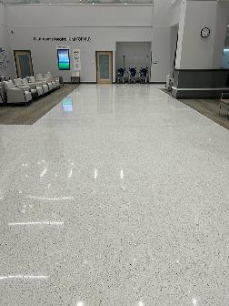 Commercial Terrazzo Hospital Flooring
