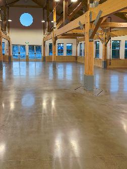 Concrete Floor Polishing Contractor Event Space