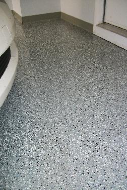 Epoxy Flake Garage Flooring