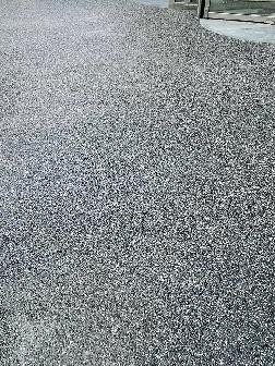 Rustic Terrazzo Exterior Installation