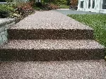 Rustic Terrazzo Residential Steps