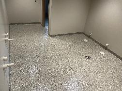Slope to Drain Commercial Bathroom Flooring