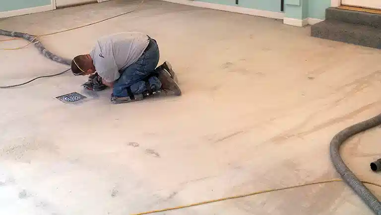 Garage Floor Epoxy Installation