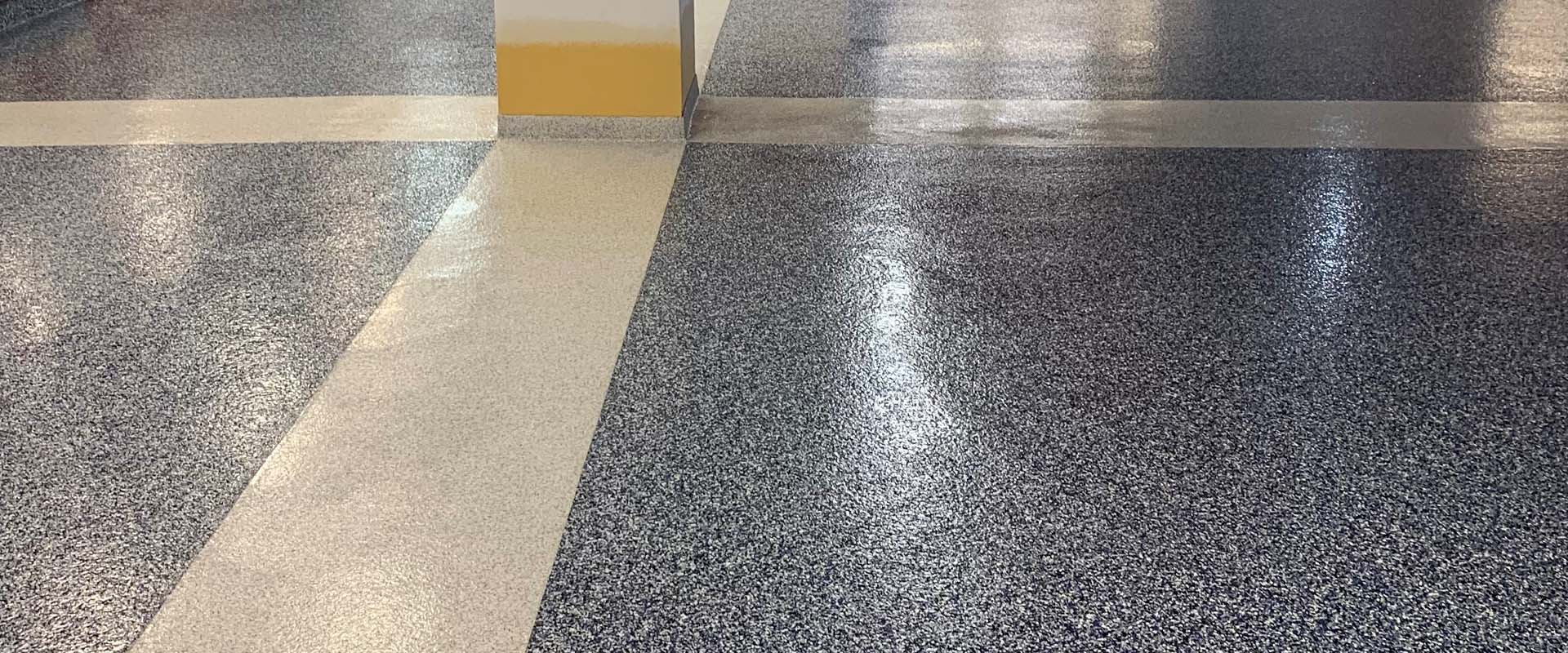 Epoxy 1School Flooring Installation