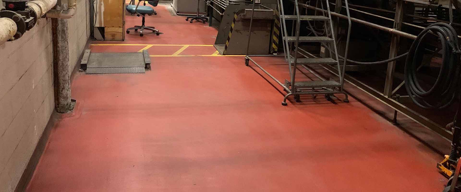 warehouse flooring installation